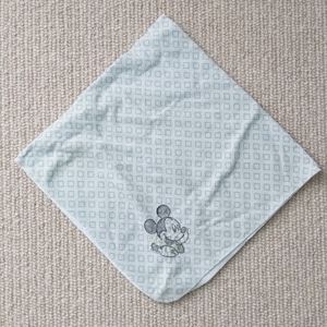 Mickey Mouse Burp Cloth/Receiving Blanket